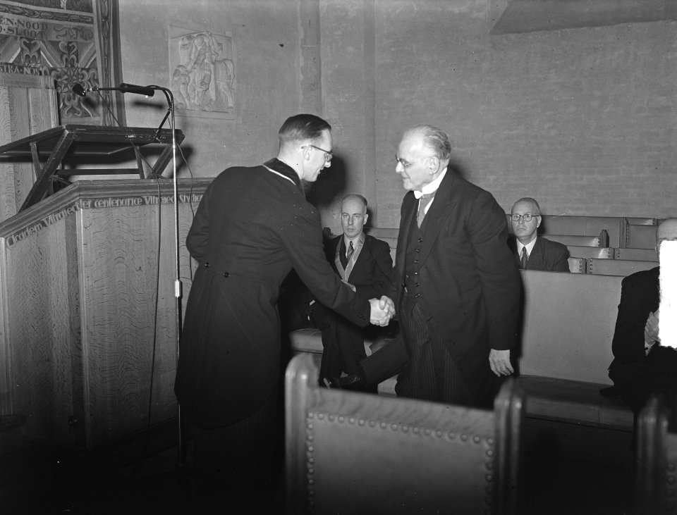 Professor Dr F C Gerretson 25 jarig jubileum Utrecht, Bestanddeelnr 904-3181