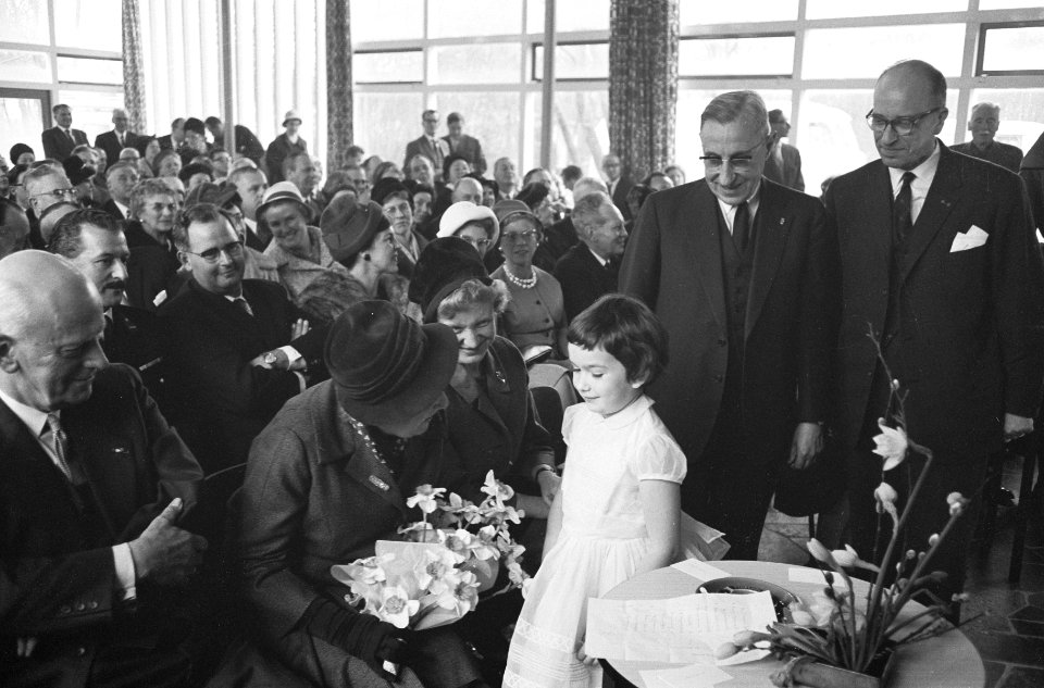 Professor De Quay opent Keukenhof in Lisse, Bestanddeelnr 913-7038