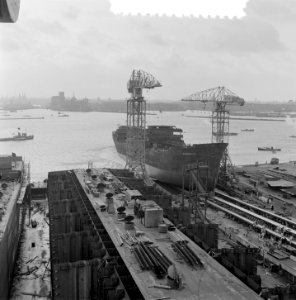 Proefvaart Ms. Elly Danielsen , NV Zaanl. Scheepsbouw Mij. Zaandam, Bestanddeelnr 907-4889
