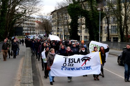 Protest against Tesla factory Erkner 2020-02-22 37
