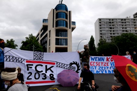 Protest at Willy-Brandt-Haus Berlin 2020-07-01 117