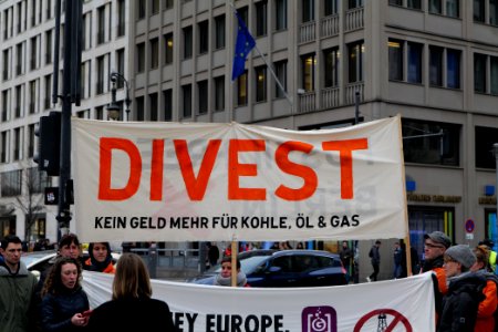 Protest against EU gas infrastructure support in PCI Berlin 2020-02-07 08
