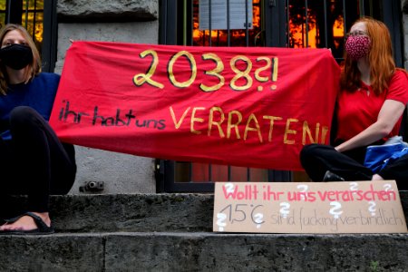 Protest at Willy-Brandt-Haus Berlin 2020-07-01 17