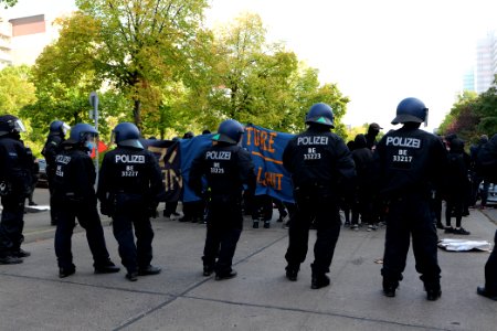 Protest against third way demonstration Berlin 2020-10-03 55