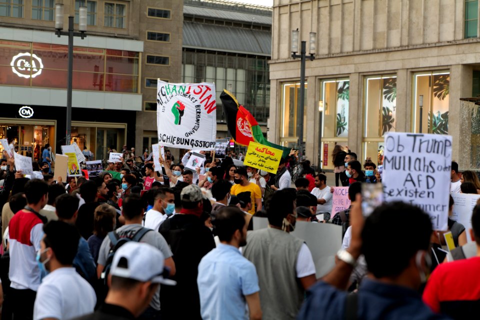 Protest against Afghanistan government Berlin 2020-06-13 07