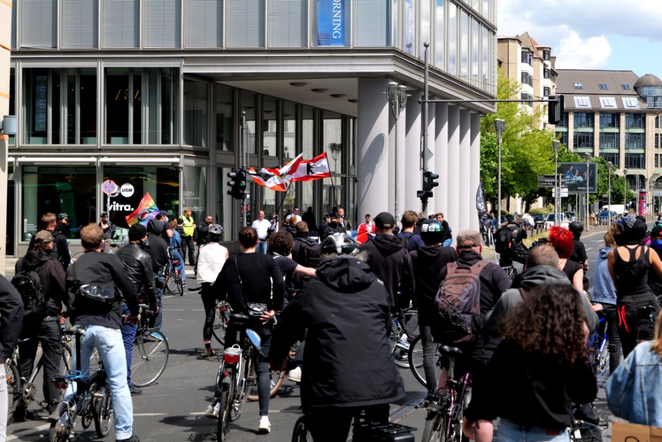 Protest against NPD protest Berlin 2020-06-06 04