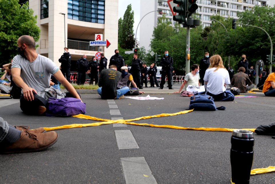 Protest at Willy-Brandt-Haus Berlin 2020-07-01 113