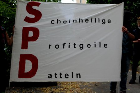 Protest at Willy-Brandt-Haus Berlin 2020-07-01 12