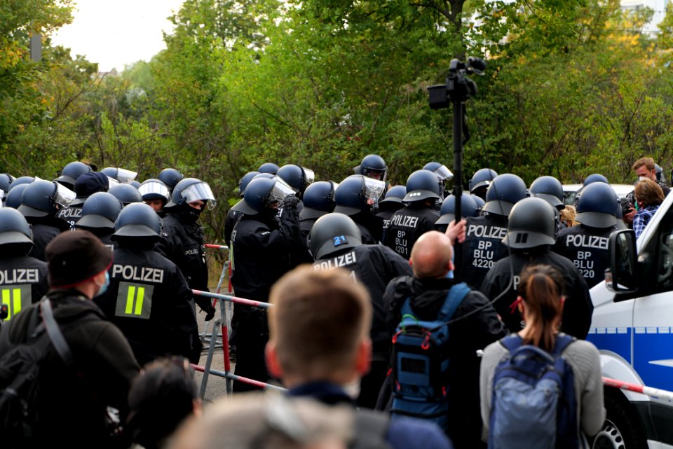 Protest against third way demonstration Berlin 2020-10-03 76
