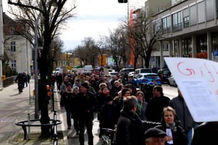 Protest against Tesla factory Erkner 2020-02-22 22