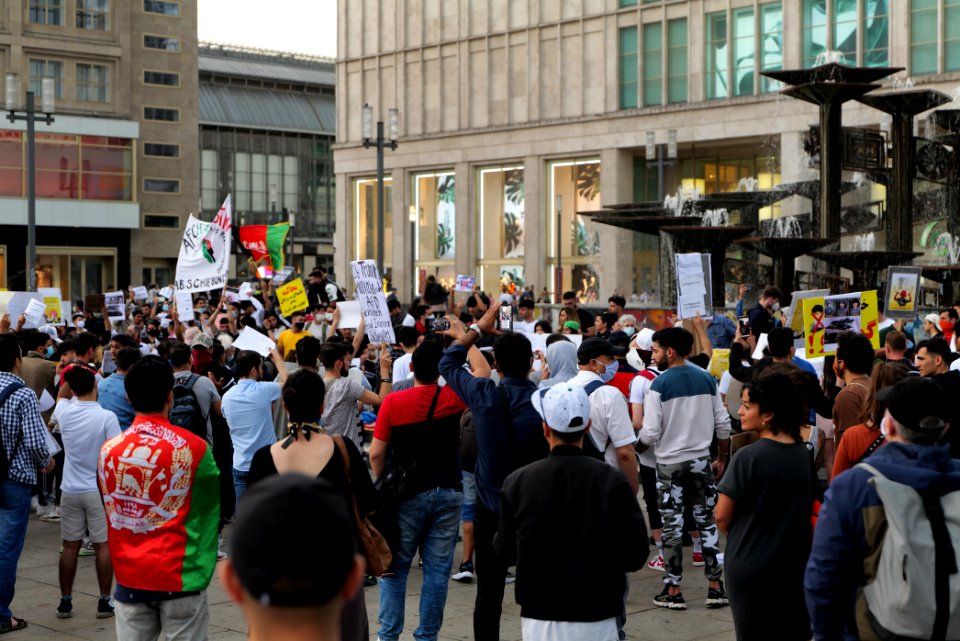 Protest against Afghanistan government Berlin 2020-06-13 03