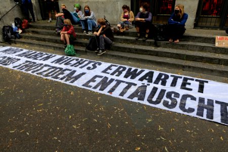 Protest at Willy-Brandt-Haus Berlin 2020-07-01 11