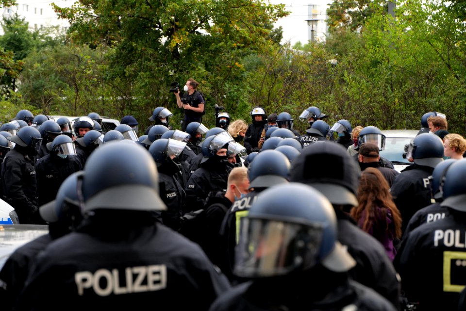 Protest against third way demonstration Berlin 2020-10-03 77