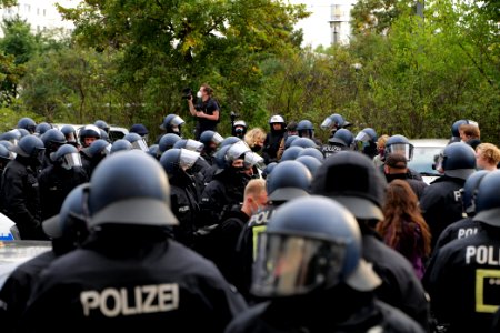 Protest against third way demonstration Berlin 2020-10-03 77