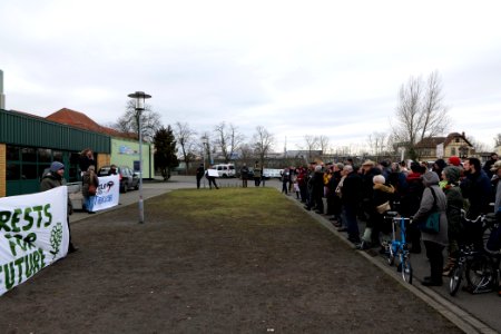 Protest against Tesla factory Erkner 2020-02-22 52