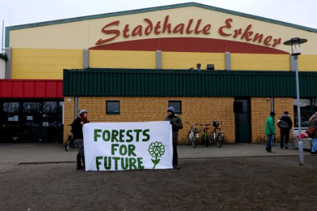Protest against Tesla factory Erkner 2020-02-22 45
