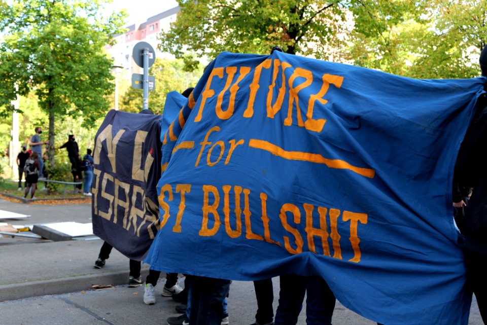 Protest against third way demonstration Berlin 2020-10-03 53
