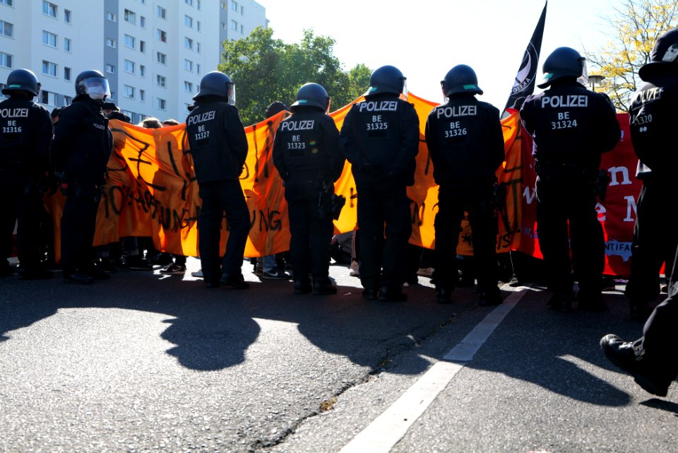 Protest against third way demonstration Berlin 2020-10-03 34