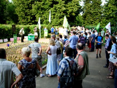 Protest against North West chord in Shchukino
