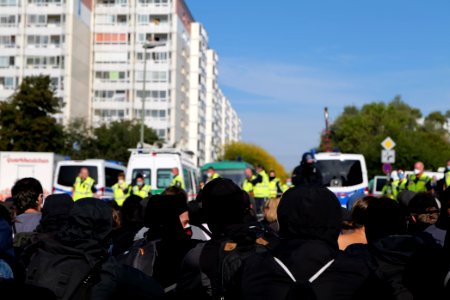 Protest against third way demonstration Berlin 2020-10-03 58