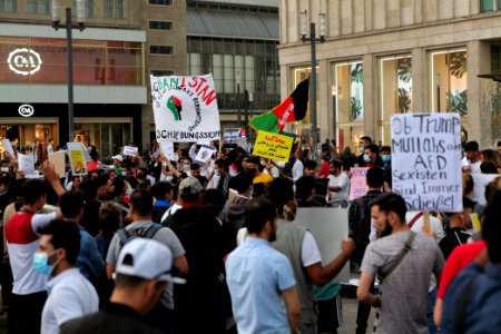 Protest against Afghanistan government Berlin 2020-06-13 08