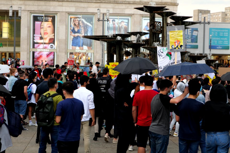 Protest against Afghanistan government Berlin 2020-06-13 16