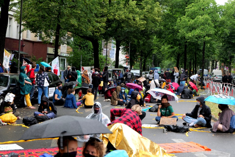 Protest at Willy-Brandt-Haus Berlin 2020-07-01 159