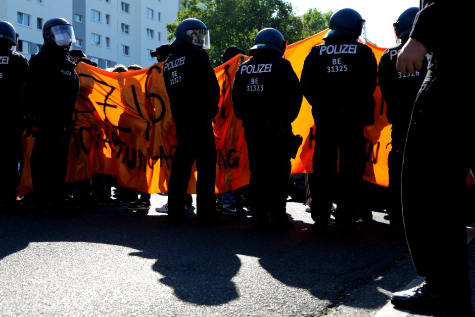 Protest against third way demonstration Berlin 2020-10-03 35