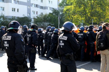 Protest against third way demonstration Berlin 2020-10-03 16