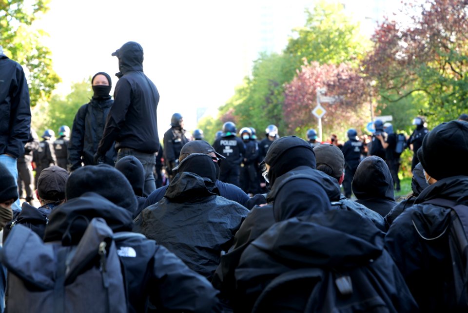 Protest against third way demonstration Berlin 2020-10-03 50