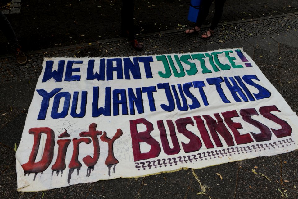 Protest at Willy-Brandt-Haus Berlin 2020-07-01 18
