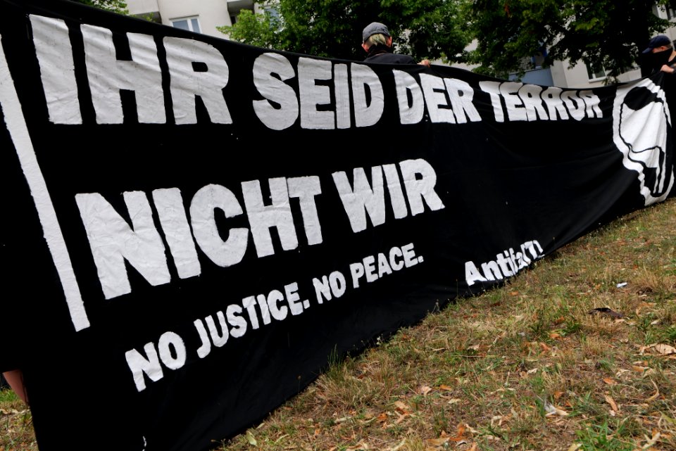 Protest at Willy-Brandt-Haus Berlin 2020-07-01 123