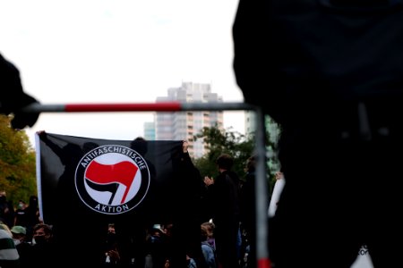 Protest against third way demonstration Berlin 2020-10-03 72