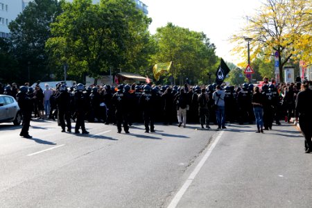 Protest against third way demonstration Berlin 2020-10-03 12