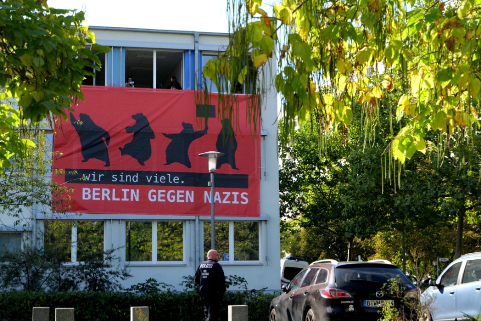 Protest against third way demonstration Berlin 2020-10-03 31