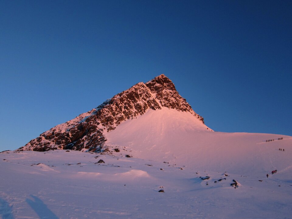 Mountain snow winter