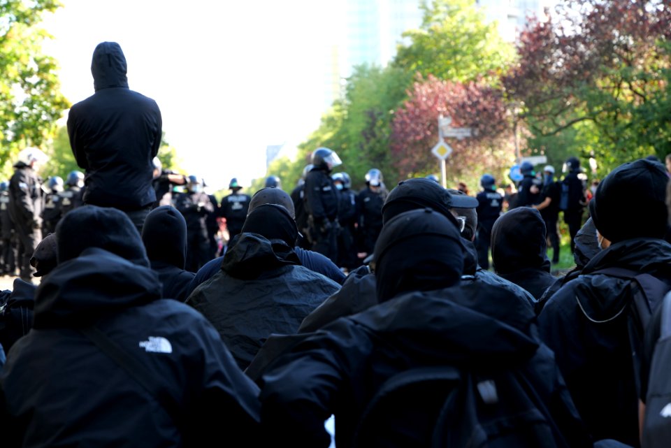 Protest against third way demonstration Berlin 2020-10-03 51