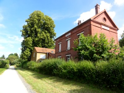 Proisy (Aisne) Axe vert, ancienne gare