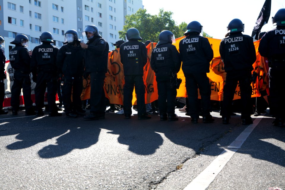 Protest against third way demonstration Berlin 2020-10-03 36