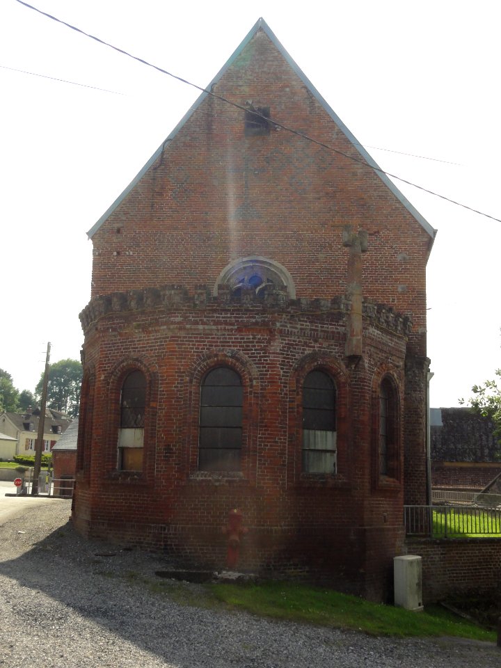 Proisy (Aisne) église (chevet)