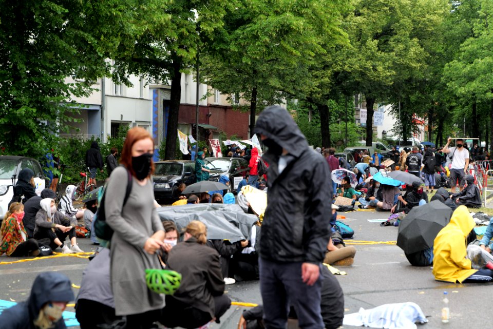 Protest at Willy-Brandt-Haus Berlin 2020-07-01 154