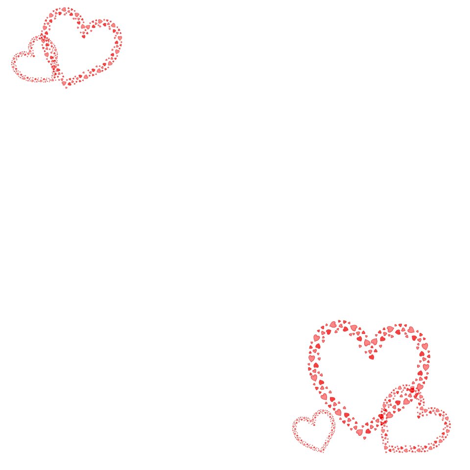 In love heart romance