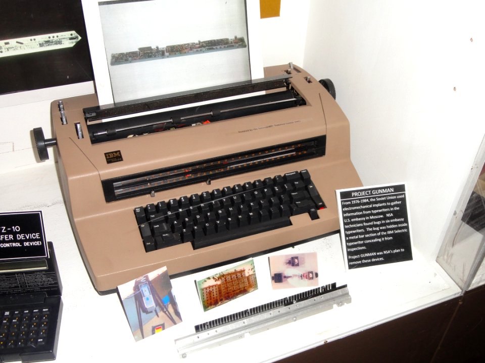 Project GUNMAN exhibit - National Cryptologic Museum - DSC07946