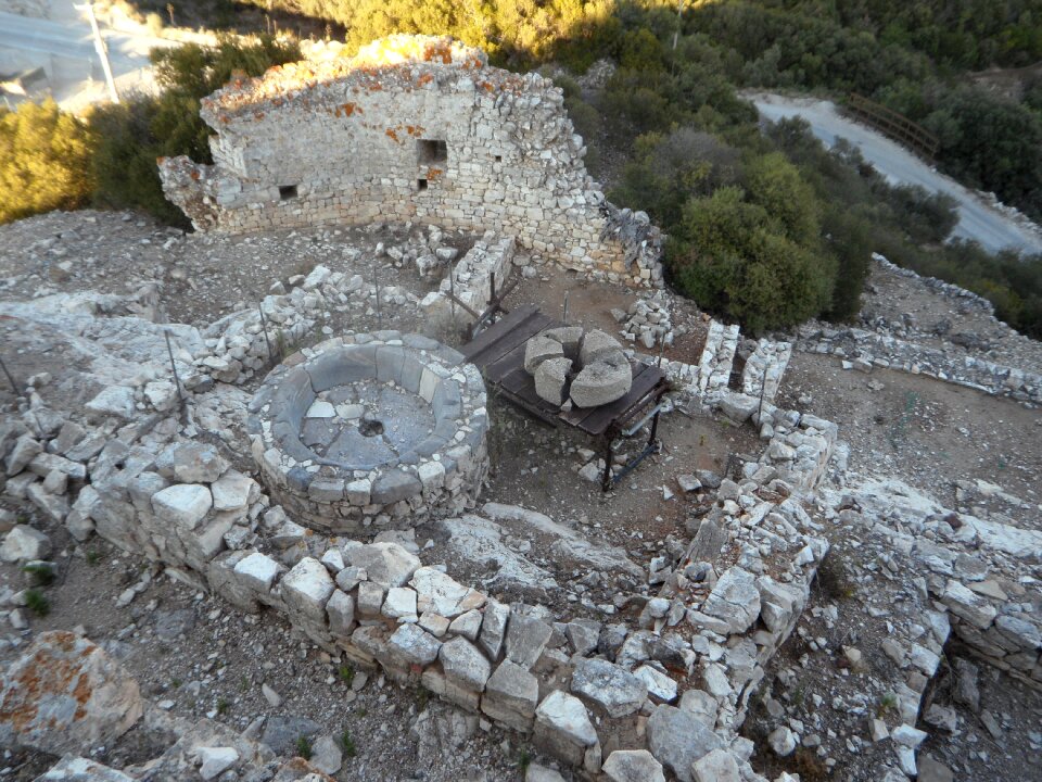 Old village abandoned san silvestro