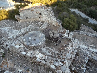 Old village abandoned san silvestro