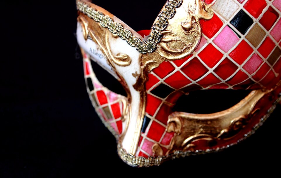Mask carnival costume