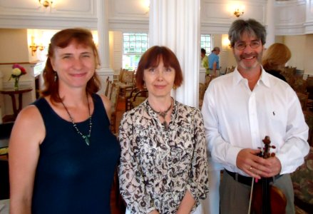 Professional musicians who performed at the Unitarian church in Summit NJ photo
