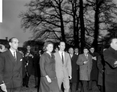 Prinses Irene en Prins Hugo Carlos de Bourbon Parma in het Paleis op Soestdijk, , Bestanddeelnr 916-0354
