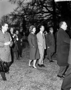 Prinses Irene en Prins Hugo Carlos de Bourbon Parma in het Paleis op Soestdijk, , Bestanddeelnr 916-0358