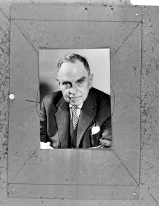 Prof. Otto Hahn (1879-1968), ontdekker van de atoomkernsplitsing. Nobelprijswinn, Bestanddeelnr 923-4491